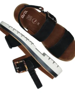 Ara Malaga S Sandalen Blauw Dames