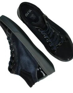 Ara OM-ST-HIGH-SOFT Veterschoenen Blauw Dames
