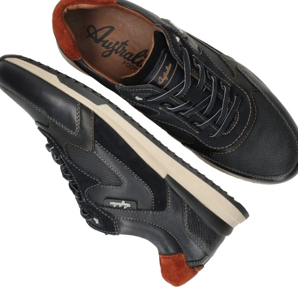 Australian Bakersville Sneakers Blauw Heren