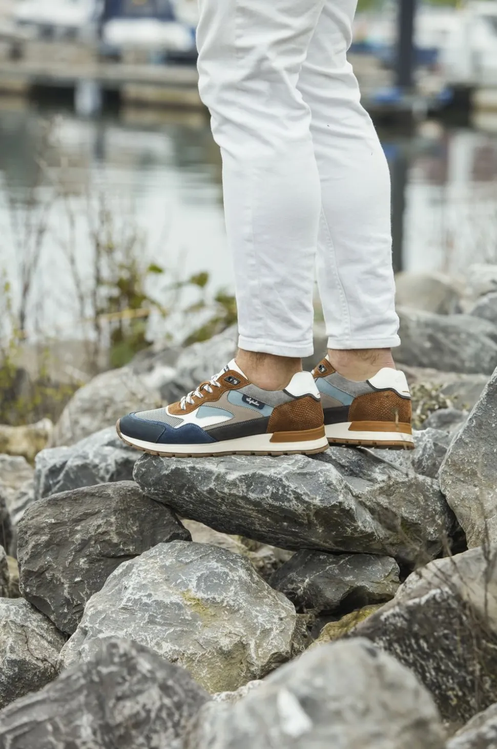 Australian Tiago Sneakers Blauw Heren