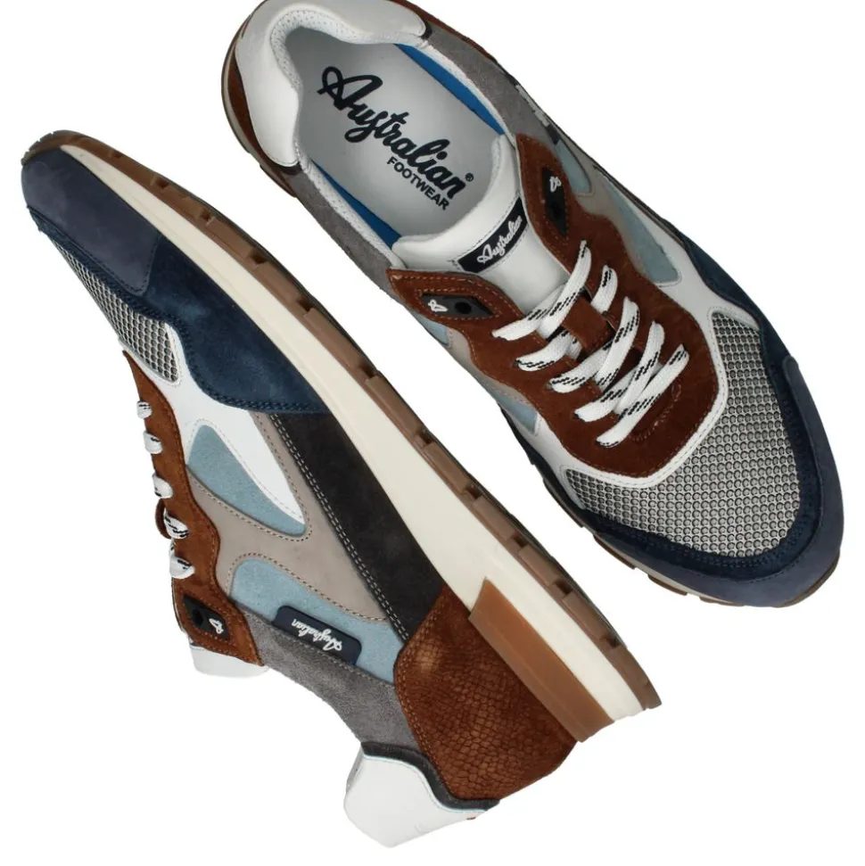 Australian Tiago Sneakers Blauw Heren