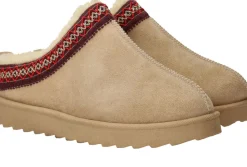 Belizia Dichte pantoffels Beige Dames