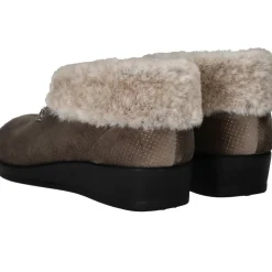 Belizia Pantoffels Taupe Dames