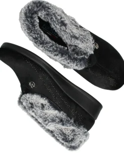 Belizia Pantoffels Zwart Dames