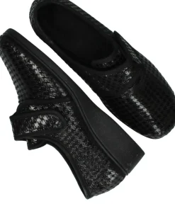 Belizia Pantoffels Zwart Dames