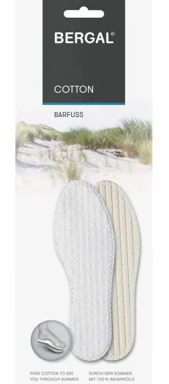 Bergal Cotton Zooltjes Wit Dames Heren