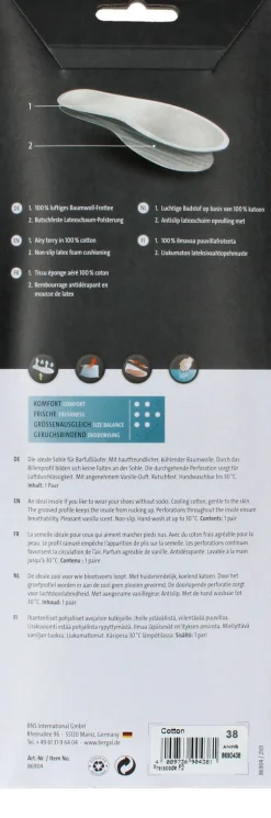 Bergal Cotton Zooltjes Wit Dames Heren