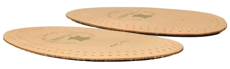Bergal Leather Half-Sole Zooltjes Dames Heren