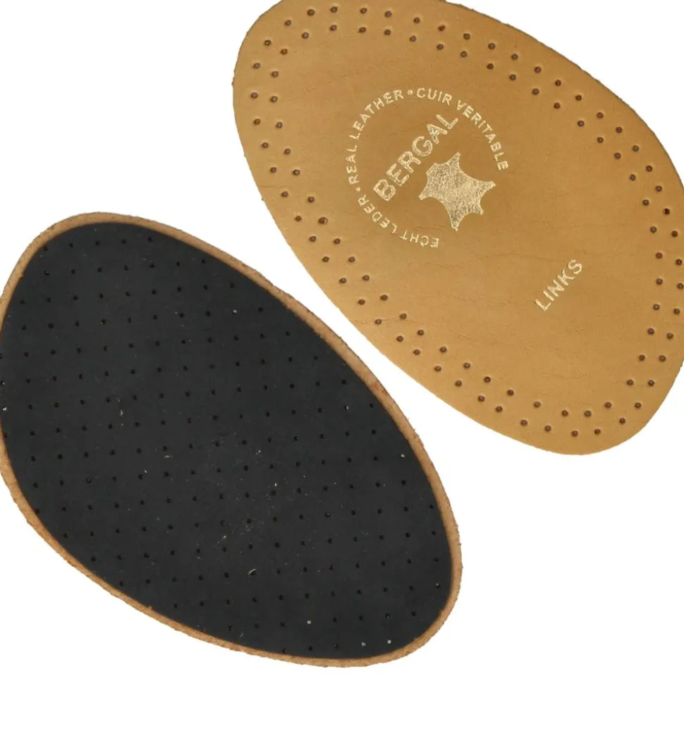 Bergal Leather Half-Sole Zooltjes Dames Heren