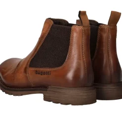 Bugatti Chelseaboots Cognac Heren
