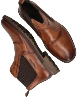 Bugatti Chelseaboots Cognac Heren