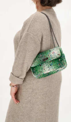 Charm Schoudertas Groen Dames