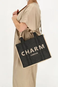Charm Tas Zwart Dames