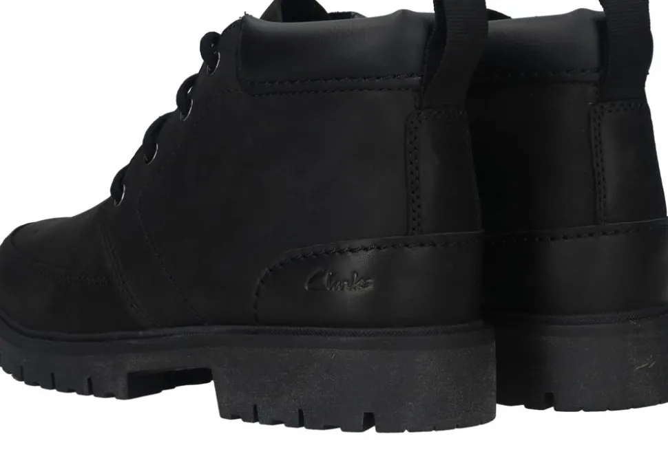 Clarks Rossdale Mid Boots Zwart Heren