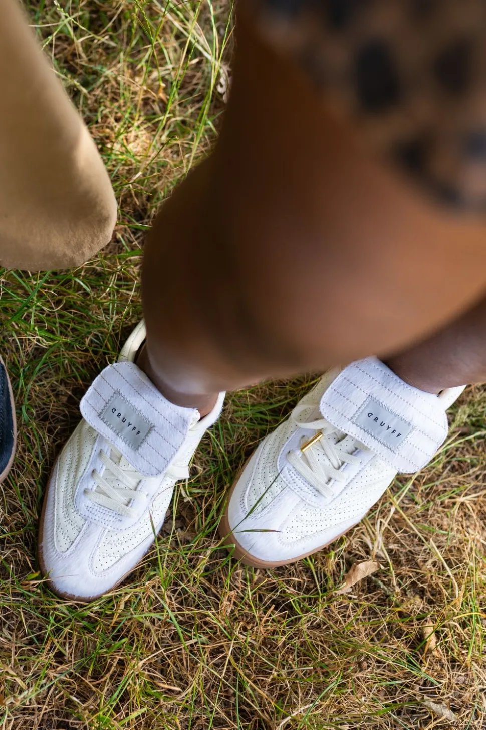 Cruyff Calcio Cup Sneakers Beige Dames