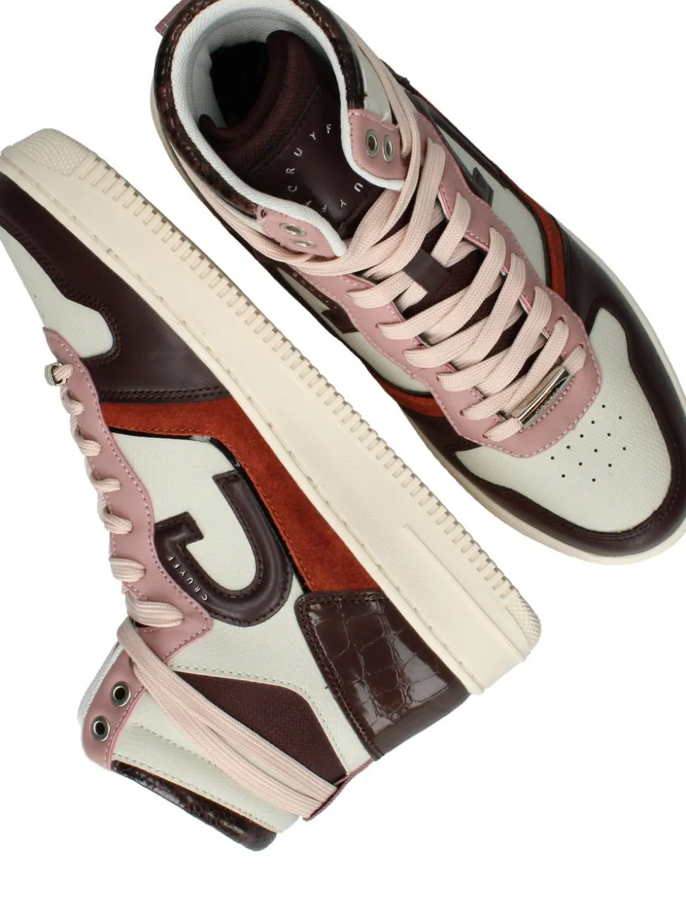 Cruyff Campo High Lux Boots Paars Dames