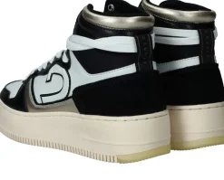 Cruyff Campo High Lux Tall Sneakers Zwart Dames