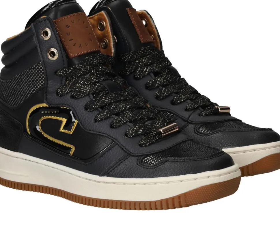 Cruyff Campo High Sneakers Zwart Meisjes