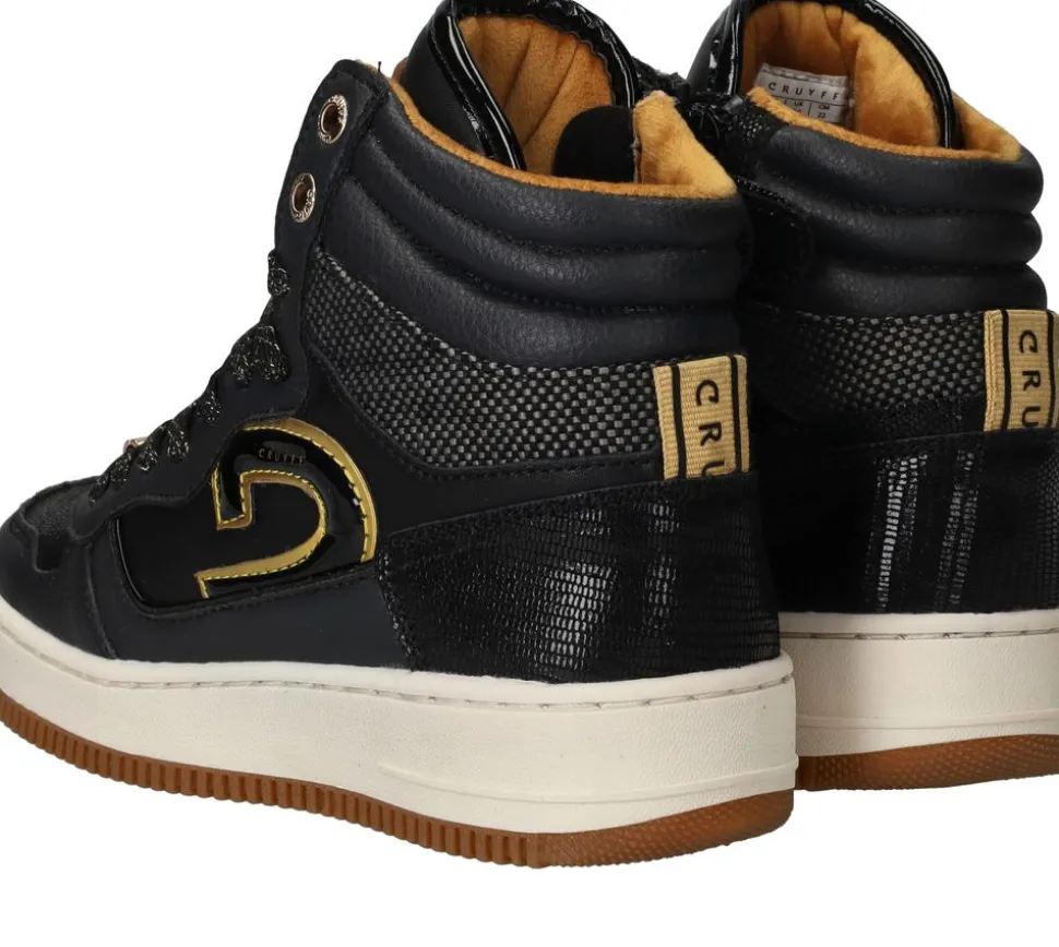 Cruyff Campo High Sneakers Zwart Meisjes