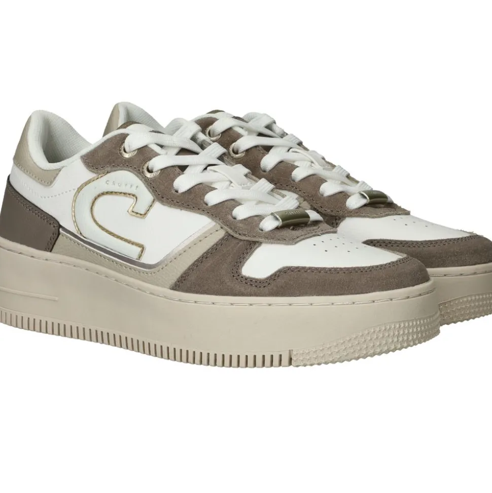 Cruyff Campo Low Tall Sneakers Beige Dames