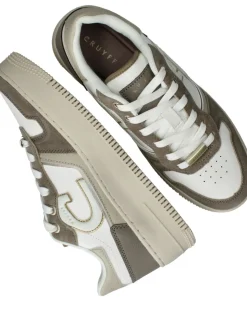 Cruyff Campo Low Tall Sneakers Beige Dames