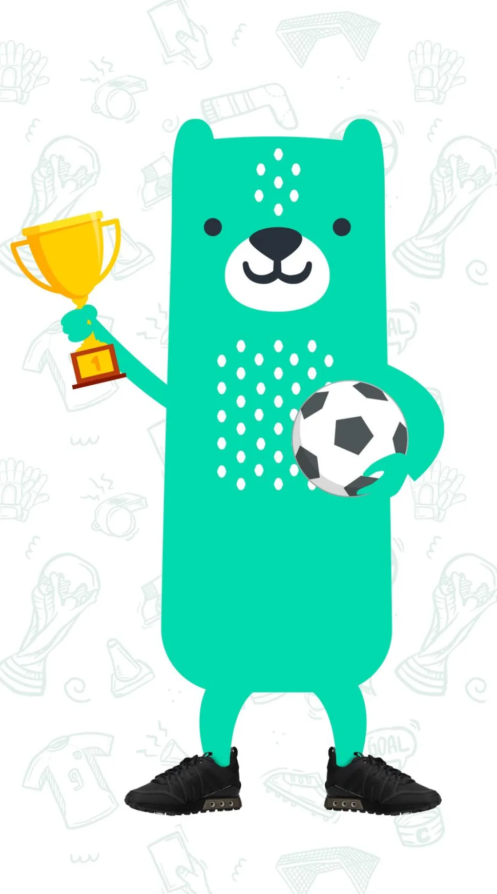 Cruyff Fearia Sneakers Zwart Jongens