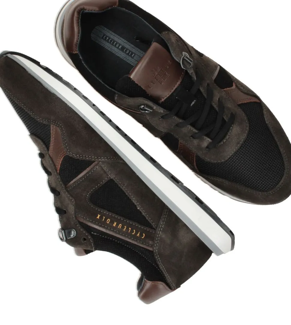 Cycleur DLX Coffin Sneakers Bruin Heren