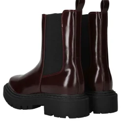 Deabused Chelseaboots Rood Dames