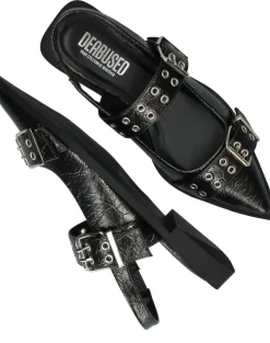 Deabused Sandalen Zwart Dames