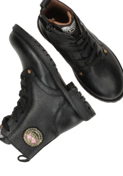 Develab Veterboots Zwart Meisjes