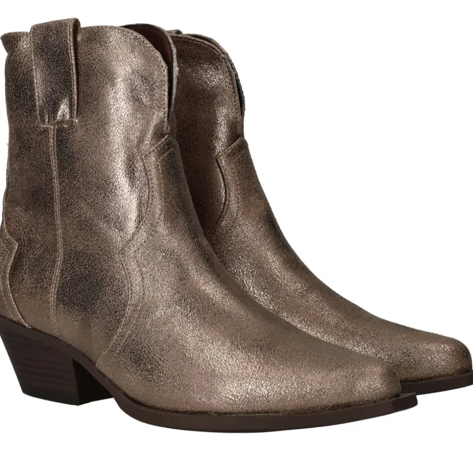 DSTRCT Enkellaarsjes Goud Dames