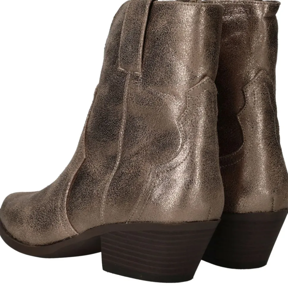 DSTRCT Enkellaarsjes Goud Dames