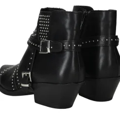 DSTRCT Enkellaarsjes Zwart Dames