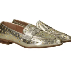 DSTRCT Loafers Goud Dames