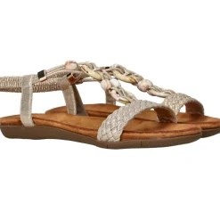 DSTRCT Sandalen Goud Dames