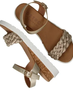 DSTRCT Sandalen Goud Dames