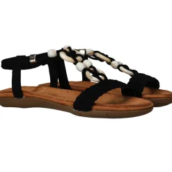 DSTRCT Sandalen Zwart Dames