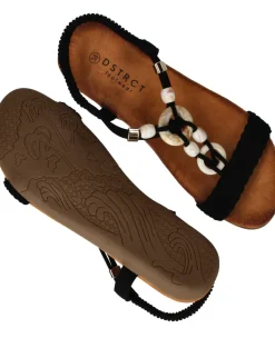 DSTRCT Sandalen Zwart Dames