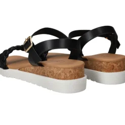 DSTRCT Sandalen Zwart Dames