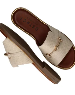 DSTRCT Slippers Beige Dames