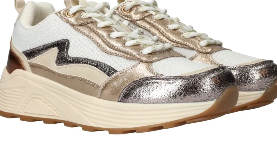 DSTRCT Sneakers Beige Dames