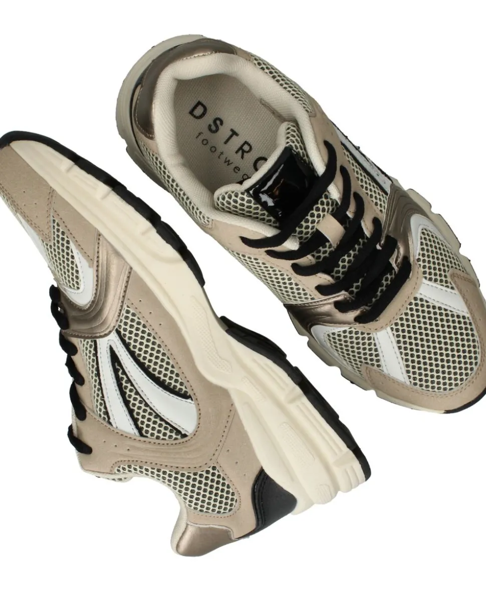 DSTRCT Sneakers Beige Dames