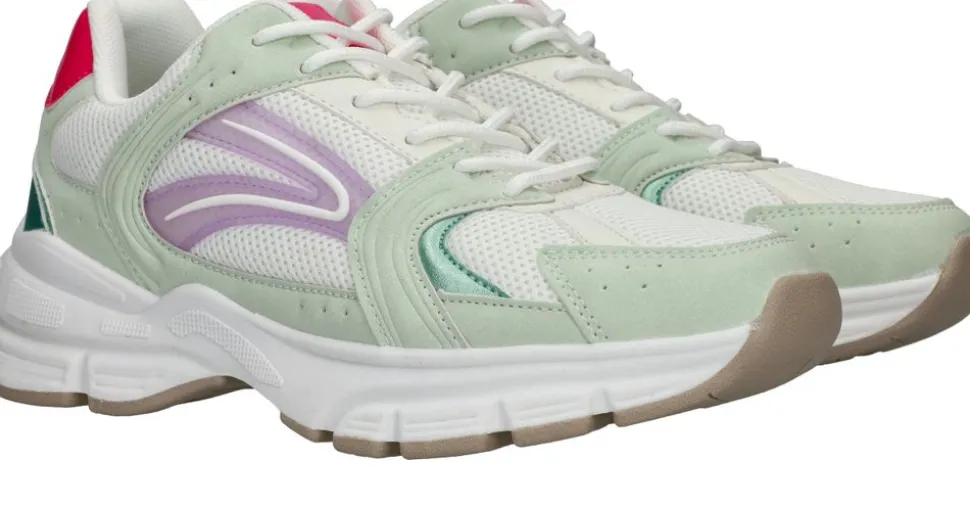 DSTRCT Sneakers Groen Dames