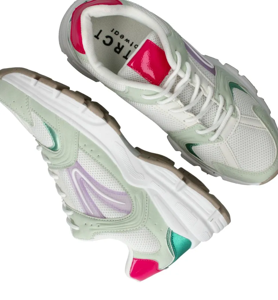 DSTRCT Sneakers Groen Dames
