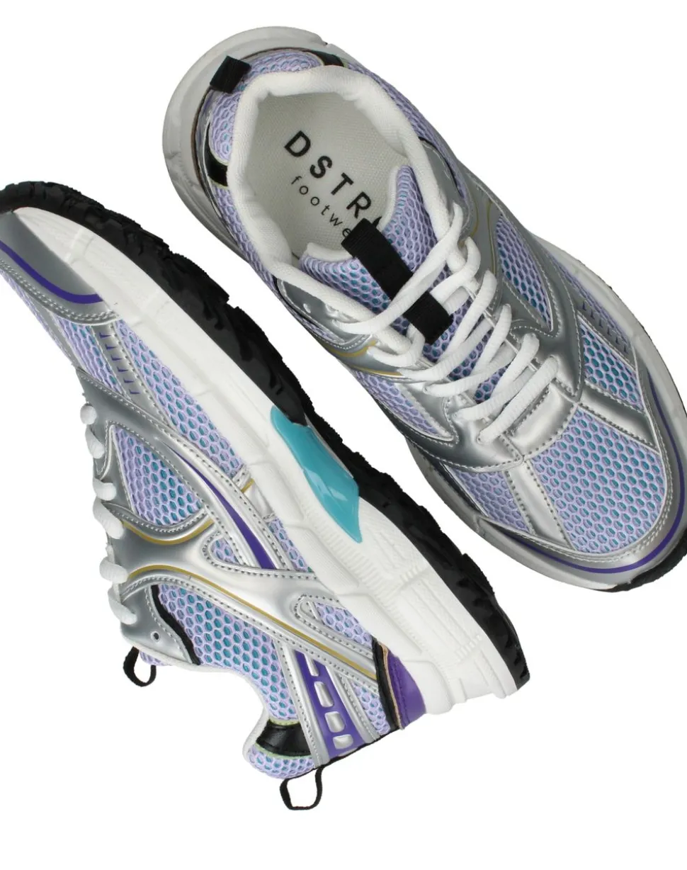 DSTRCT Sneakers Paars Dames