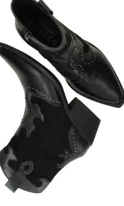 DSTRCT Westernlaarzen Zwart Dames