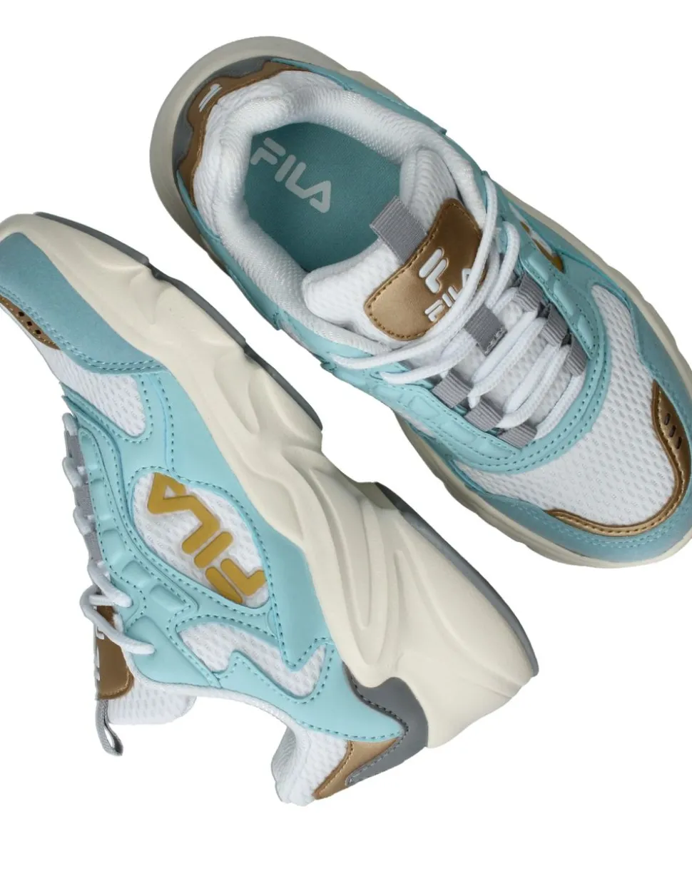 Fila Collene Logo Sneakers Blauw Meisjes