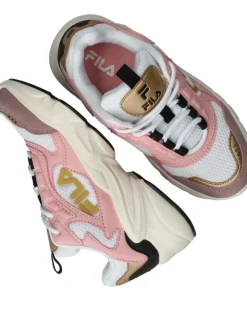 Fila Collene Logo Sneakers Roze Meisjes