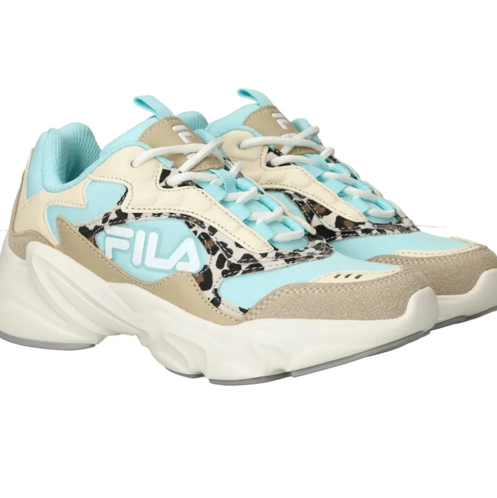 Fila Collene Logo Sneakers Blauw Meisjes