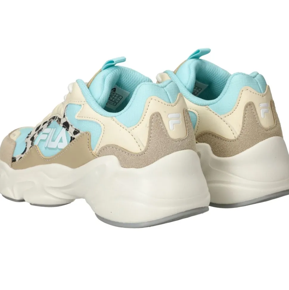 Fila Collene Logo Sneakers Blauw Meisjes